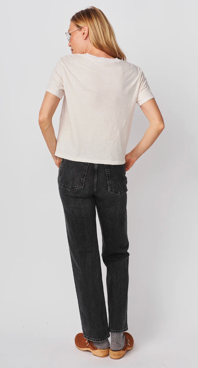 S/S BOXY CREW TEE - FRENCH ACADEMY