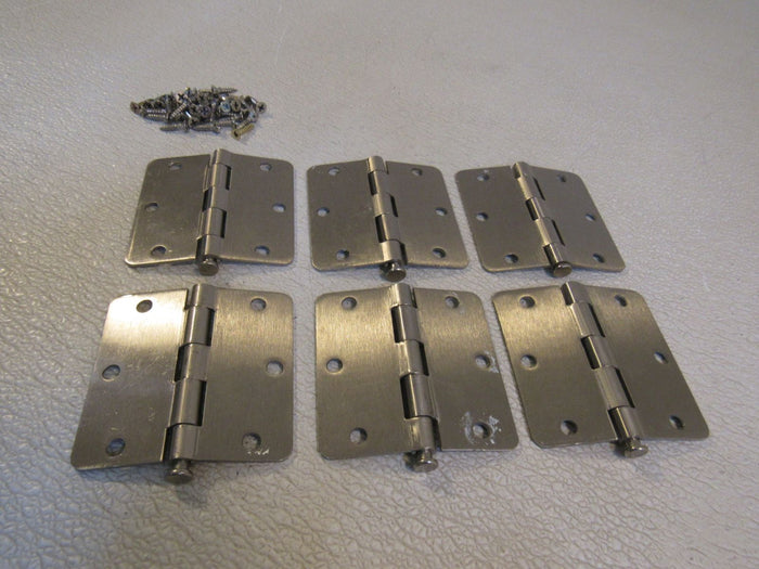 Standard-Hinges-Radius-Corner-Set-of-6-Brushed-Nickel-226-011923-226 5