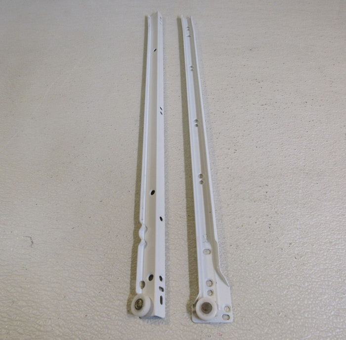 Standard-Drawer-Slides-Lot-of-4-Sets-22-in-Bottom-Mount-White-606 4