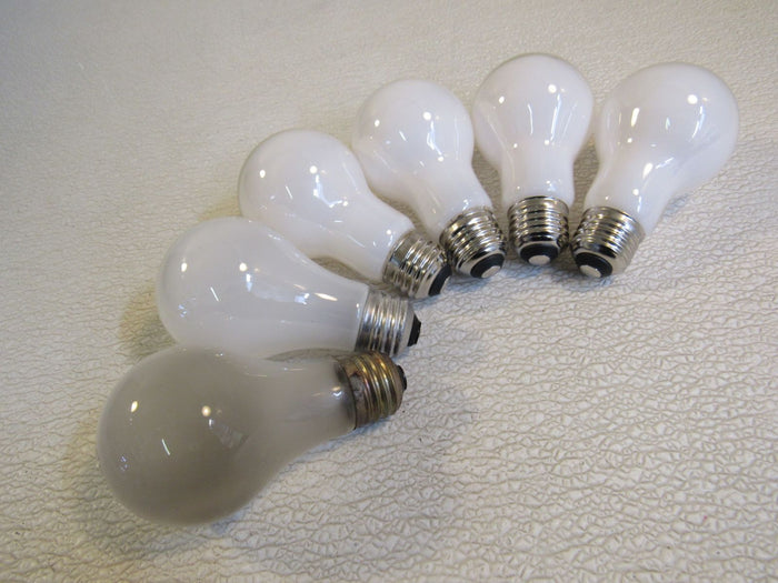 Standard-Incandescent-Light-Bulbs-Lot-of-6-White-1-100W-678 2