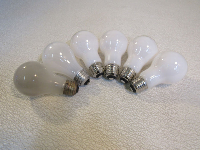 Standard-Incandescent-Light-Bulbs-Lot-of-6-White-1-100W-678 3