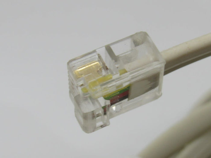 Standard-Lot-of-10-Phone-Cords-Cables-RJ-11-Variety-of-Lengths-858 6