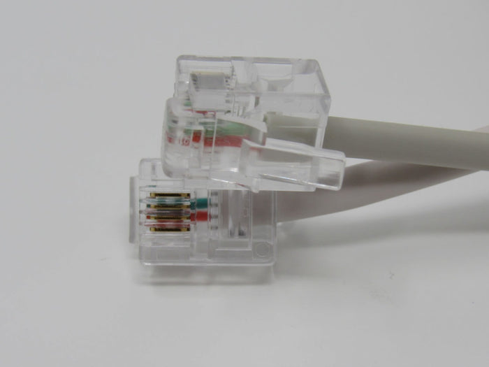 Standard-Set-Of-2-Phone-Cords-Cable-Length-25-ft-RJ-11-432 5