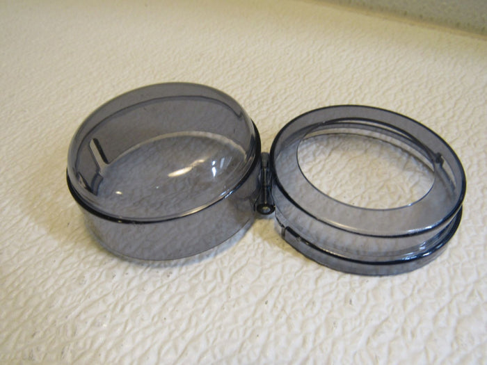 Standard-Stove-Knob-Covers-Lot-of-10-Smokey-Clear-Gray-With-Adhesive-Strips-170 7