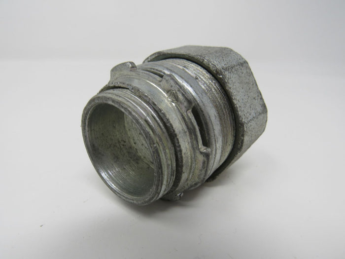 Standard-Threaded-Conduit-Fittings-With-Locknut-1-in-Zinc-Galvanized-728 1