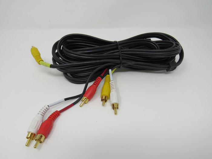 Standard-Video-Audio-Stereo-Connector-Cable-RCA-x3-Length-12-ft-498 3