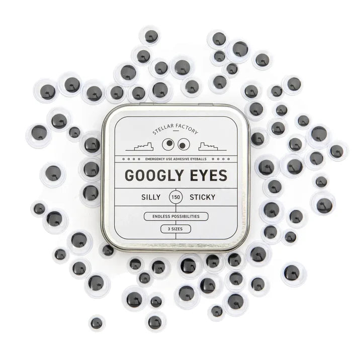 Stellar Factory Googly Eyes: Emergency Adhesive Eyeballs Kit - Stocking Stuf