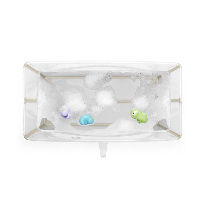 Stokke - Flexi Bath® Bundle Tub with Newborn Support XL (Sand Beige, Gift Box)