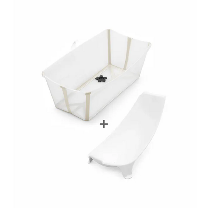 Stokke® Flexi Bath® Bundle with Newborn Support (Gift Box) Sandy Beige