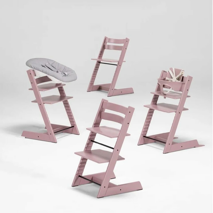 Stokke - Tripp Trapp® High Chair (Beech) Heather Mauve