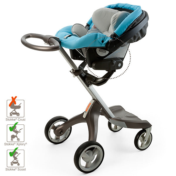 Stokke Xplory / Scoot / Trailz Car Seat Adapter for Peg Perego is a great baby registry gift.