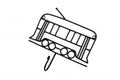 NolaCajun Streetcar Metal Wall Hook New Orleans Louisiana