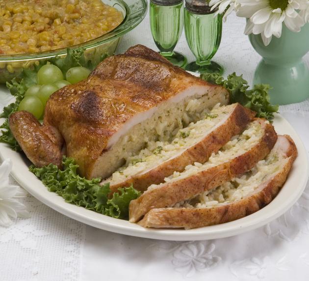 NolaCajun Stuffed Chicken with Broccoli Rice and Cheese Louisiana Style Stuffed Chicken