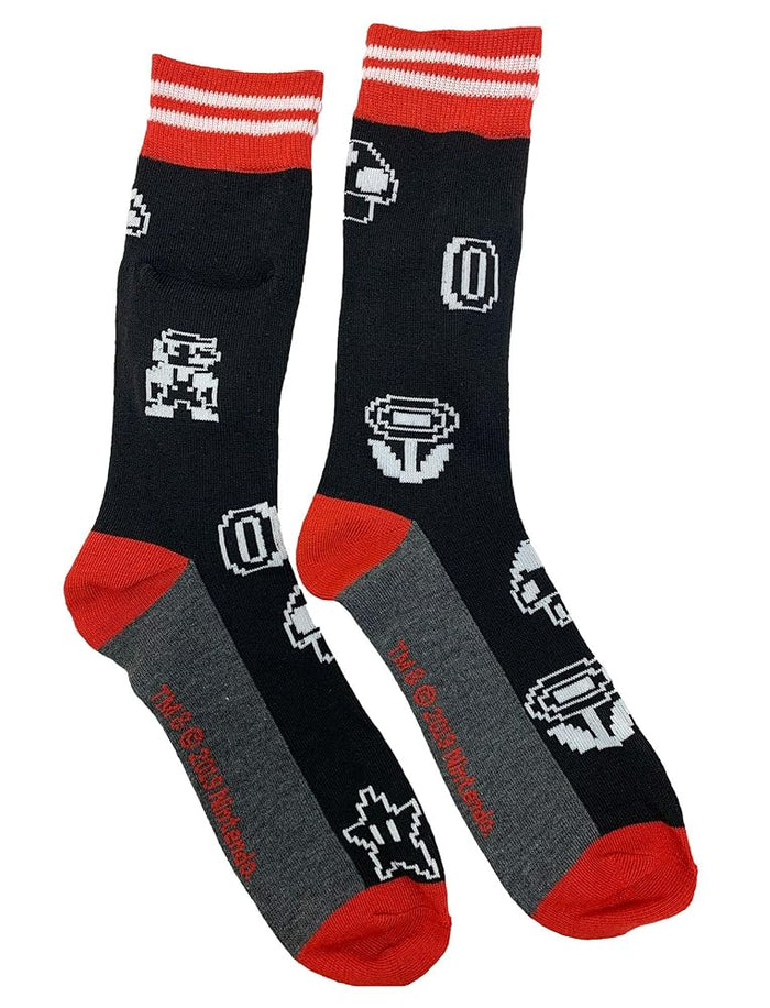 Super Mario Bros Crew Socks *LAST CHANCE*