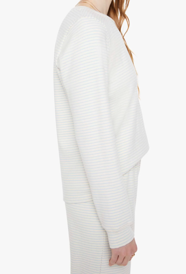 THE LS BOXY GOODIE GOODIE IN WHITE AND BLUE DAY TO NIGHT
