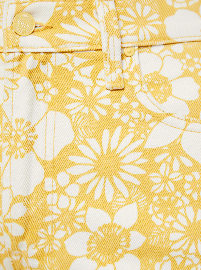 THE MID RISE RAMBLER ZIP ANKLE IN FLORAL NOTES