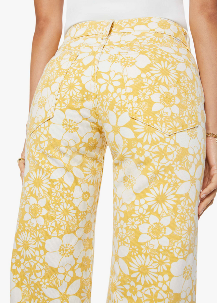 THE MID RISE RAMBLER ZIP ANKLE IN FLORAL NOTES
