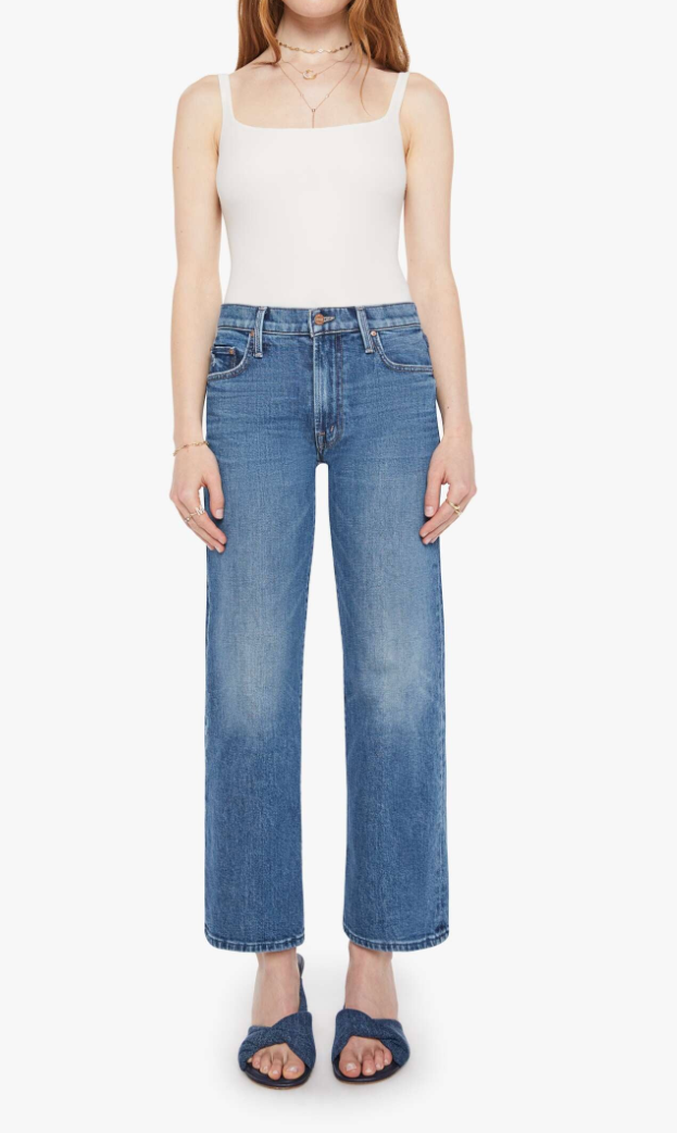 THE MID RISE RAMBLER ZIP ANKLE IN TAMBOURINE MAN