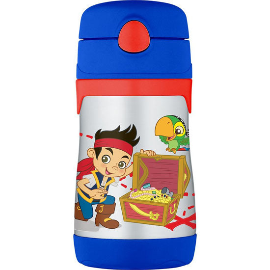Thermos Stainless Steel Straw 10 oz Bottle - Jake and The Neverland Pirates Product