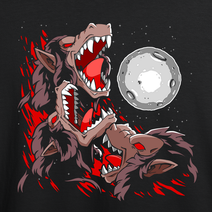 Three Monkey Moon T-shirt