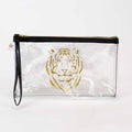 NolaCajun Tiger Clear Organizer Louisiana LSU Tiger Spirit Clear Bag New Orleans