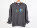 NolaCajun Tulane Sweatshirt Front View Tulane Green Wave New Orleans Louisiana