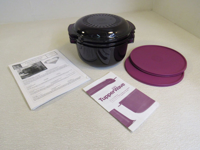 Tupperware-Complete-Stack-Cooker-Set-Tupperwave-3-qt-3-L-150-011923-150 1