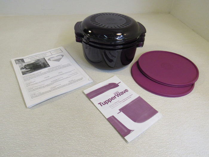 Tupperware-Complete-Stack-Cooker-Set-Tupperwave-3-qt-3-L-150-011923-150 2