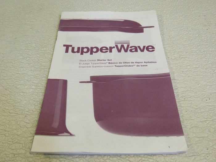 Tupperware-Complete-Stack-Cooker-Set-Tupperwave-3-qt-3-L-150-011923-150 8