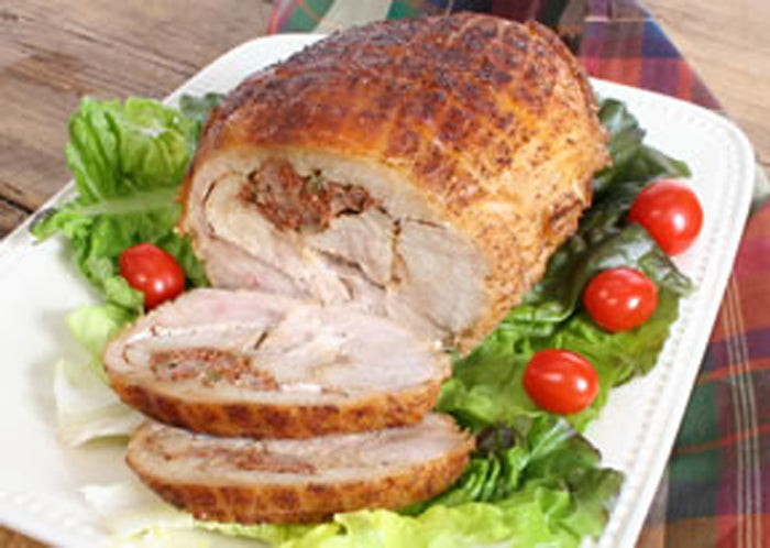 NolaCajun Turducken Roll with Dirty Rice Dressing Louisiana Cajun Turducken Roll