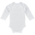 Under the Nile L/S Lap Shoulder Babybody - Off White_thumb1