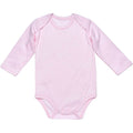 Under the Nile L/S Lap Shoulder Babybody - Pink_thumb1
