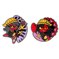 Unhappy Campers - Millerd - 2 Pin Set *LIMITED STOCK*