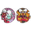 Unhappy Campers - Moxxine- 2 Pin Set *LIMITED STOCK*