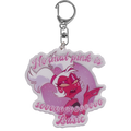 Unhappy Campers - Moxxine Pink Acrylic Keychain *LIMITED STOCK*