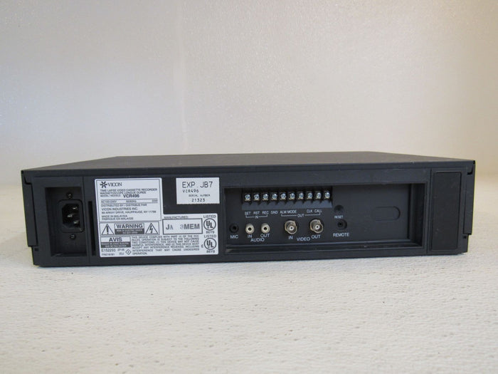 Vicon-Time-Lapse-Hi-Density-Video-Cassette-Recorder-VCR496-878 7
