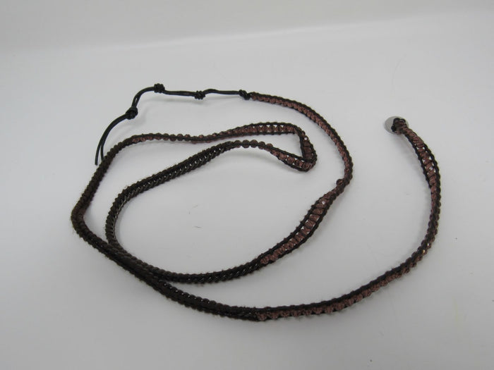 Victoria-Emerson-Wrap-Bracelet-Light-Pinkish-Brown-Beads-Female-Adult-612 2