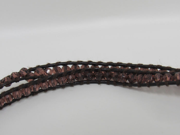 Victoria-Emerson-Wrap-Bracelet-Light-Pinkish-Brown-Beads-Female-Adult-612 4