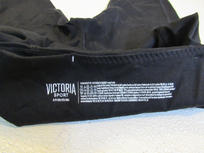 Victoria-Secret-Athletic-Leggings-Black-Size-S-Female-Adult-Size-S-Solid-284 5