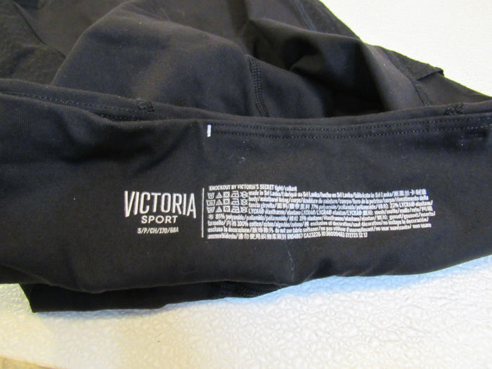 Victoria-Secret-Athletic-Leggings-Black-Size-S-Female-Adult-Size-S-Solid-296 6