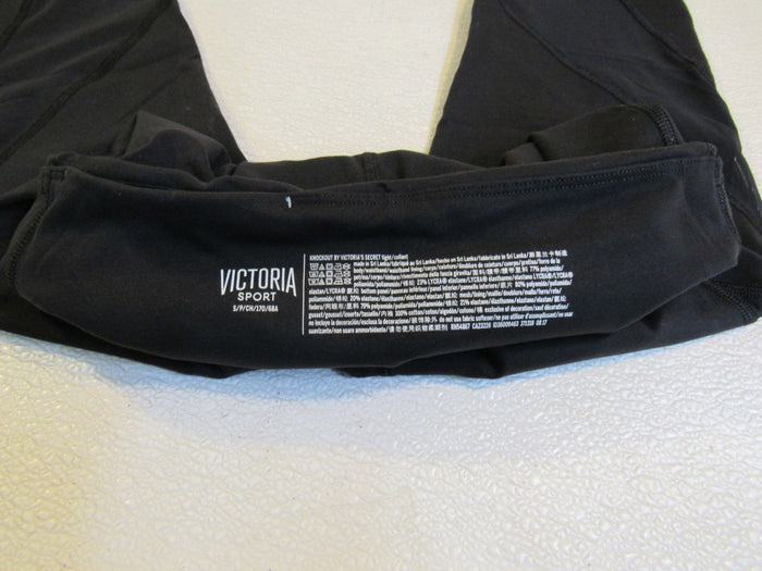 Victoria-Secret-Athletic-Leggings-Black-Size-S-Female-Adult-Size-S-Solid-286 6