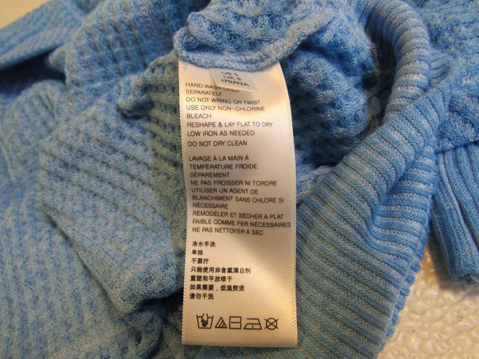 We-The-Free-Oversized-Lightweight-Sweater-Turquoise-Female-Adult-Size-S-Solid-348 7
