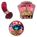 Whacked Off 3 Pin Set *LIMITED STOCK*