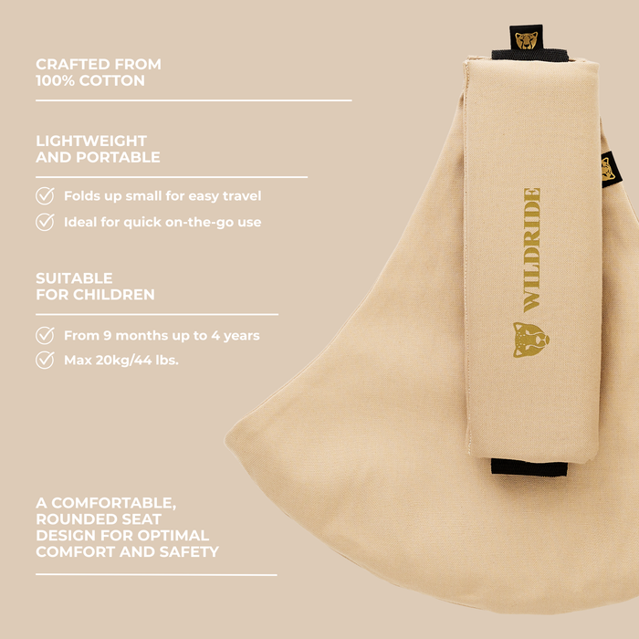 Wildride Toddler Carrier - Beige