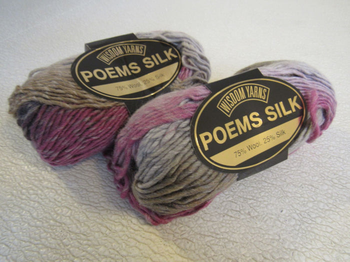 Wisdom-Yarns-Poems-Silk-Yarn-Multicolored-2-Skeins-109-Yards-Each-164 2