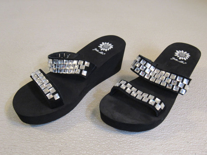 Yellow-Box-Mercy-Wedge-Sandal-Embellished-Female-Adult-Size-8-Solid-430 1