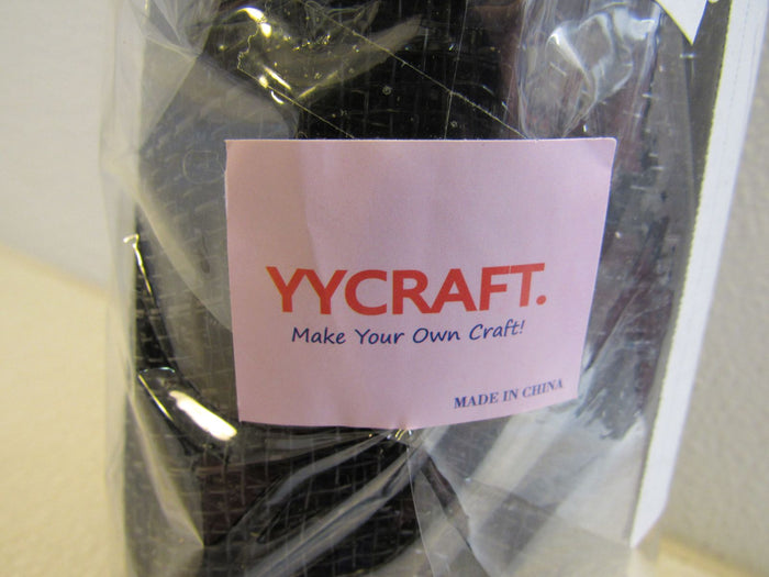 YYCraft-Mesh-Ribbon-6-in-x-30-ft-Black-870 6