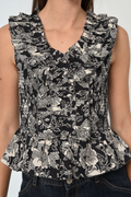 ZEPHYR TOP IN MOONLIT FLORAL